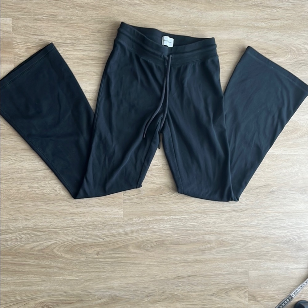 Sundays Black waffle Pants